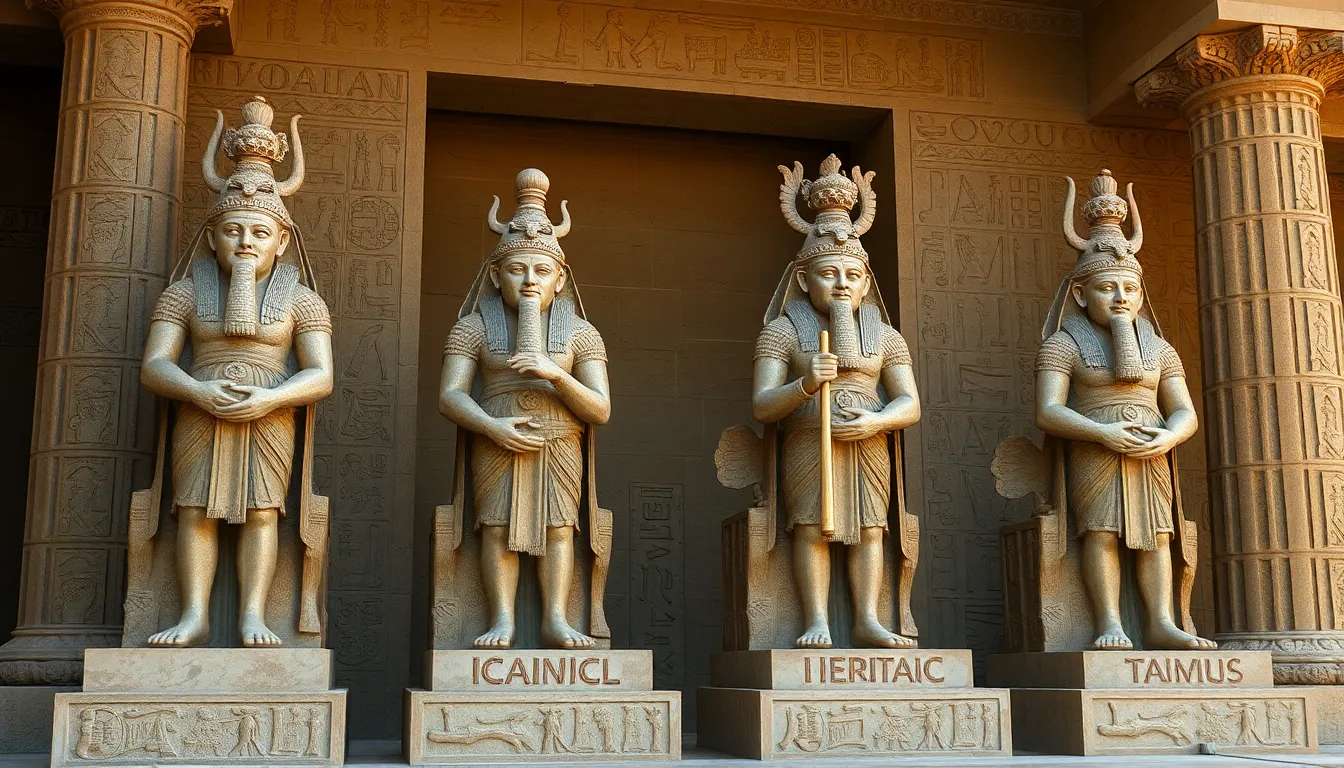 Sacred Statues: The Deities of Babylonian Temples - Babylonian Mythology